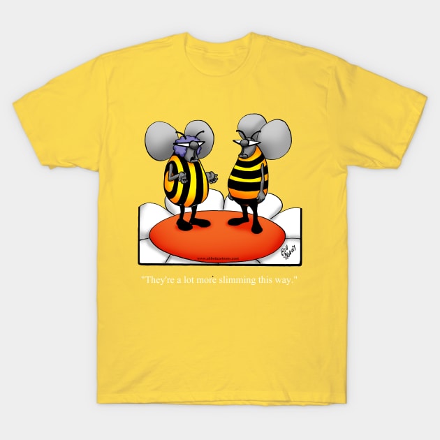 Funny Spectickles Fashion Bug Cartoon Humor T-Shirt by abbottcartoons